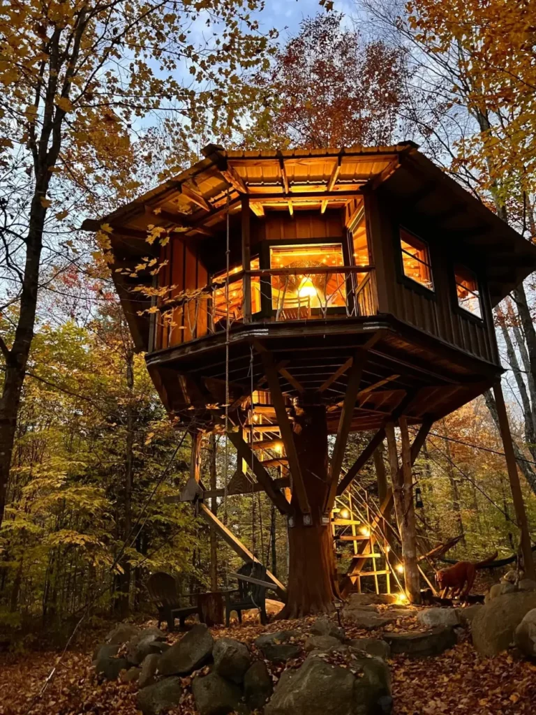 campground treehouse